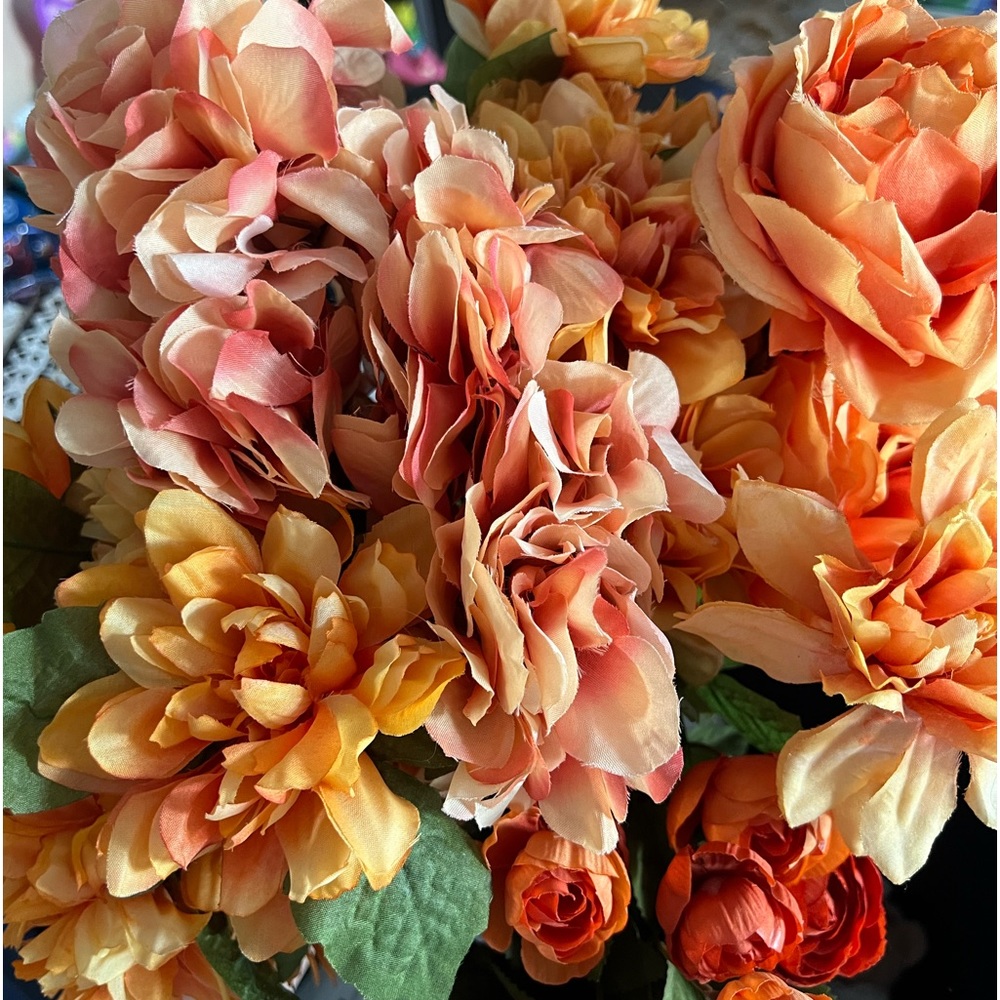 Autumn Faux Flower Decorative/Crafting Assortment